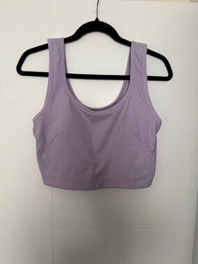 Lululemon Wunder Train Scoop Neck Ribbed Tank Top